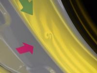 GRヤリスサイドステップのへこみ